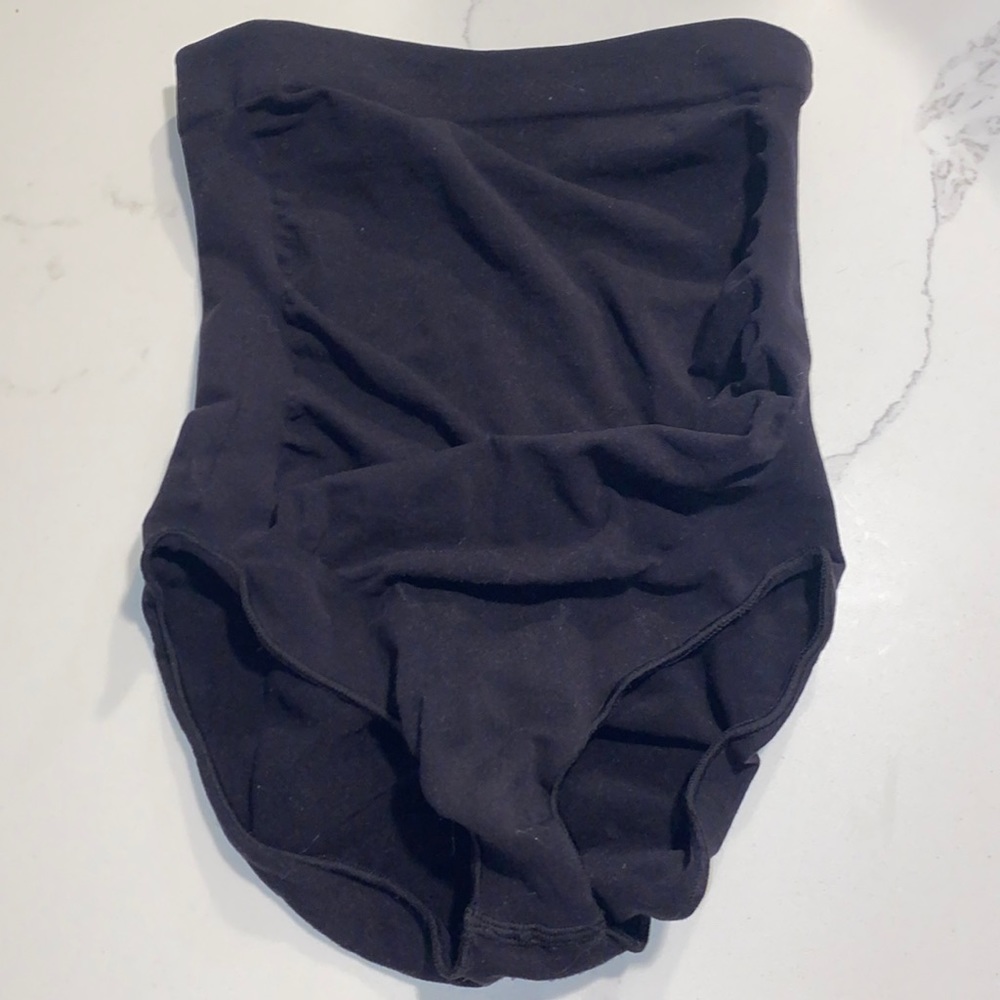 Skims Black/Onyx Maternity Shapewear